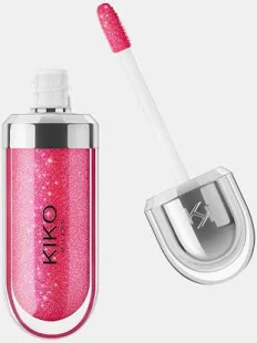 لیپ گلاس کیکو شماره 10 مدل 3D Hydra Lipgloss رنگ Sparkling Strawberry